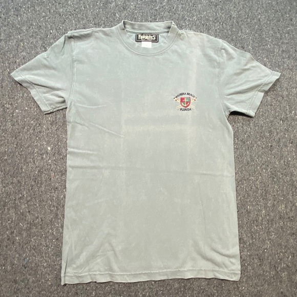 Old Favorites Other - Old‎ Favorites T Shirt M Medium Mens Green Madeira Beach Florida Embroidered Tee